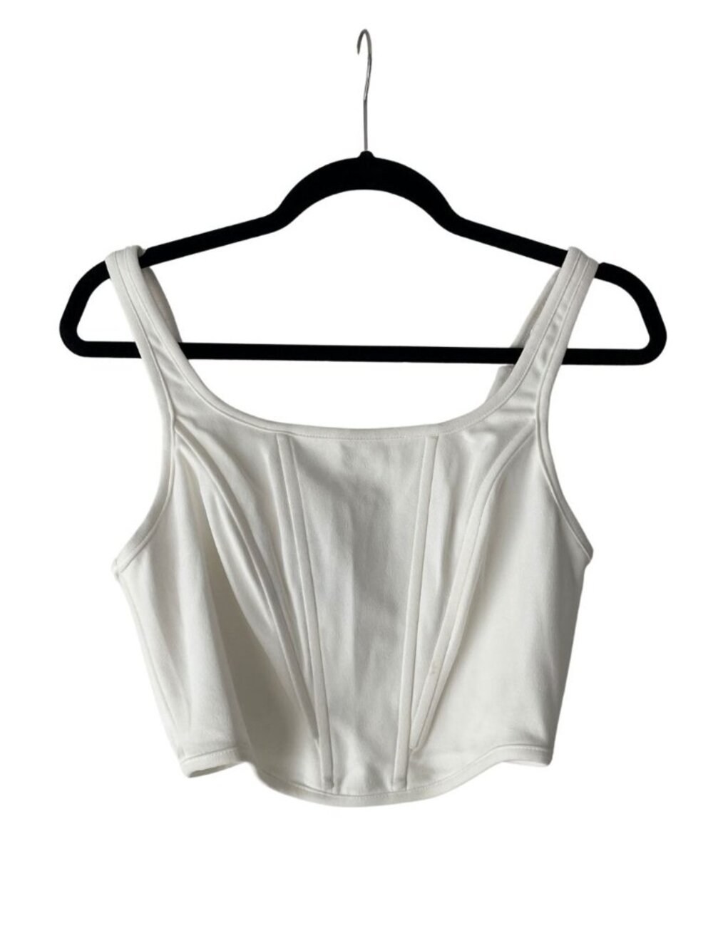 Princess Polly Corset Crop Top White 4
